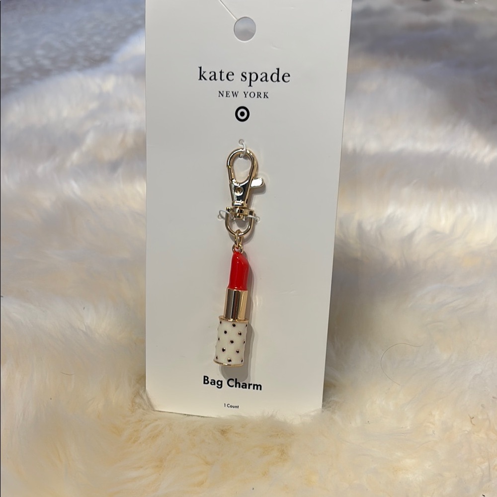 Kate Spade Lipstick Bag Charm